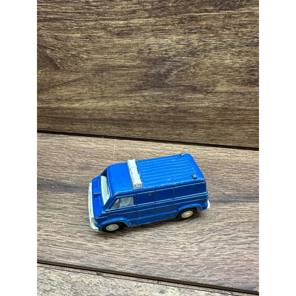 Vintage Police‎ Swat Van Dodge Diecast Mini Vehicle Collectible Retro Metal Car